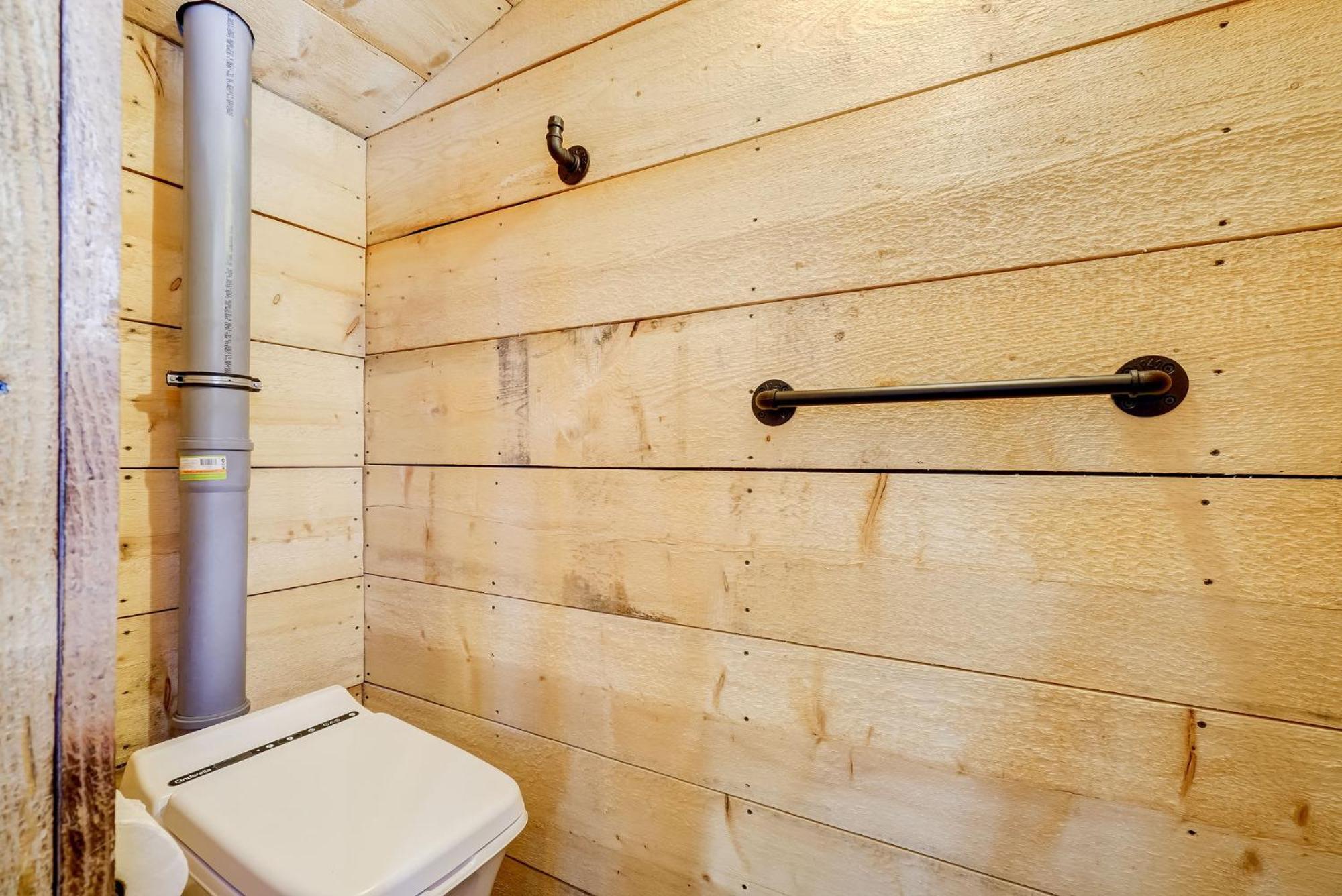 Your Cozy Cabin Retreat Saint-Remi-d'Amherst Exterior foto