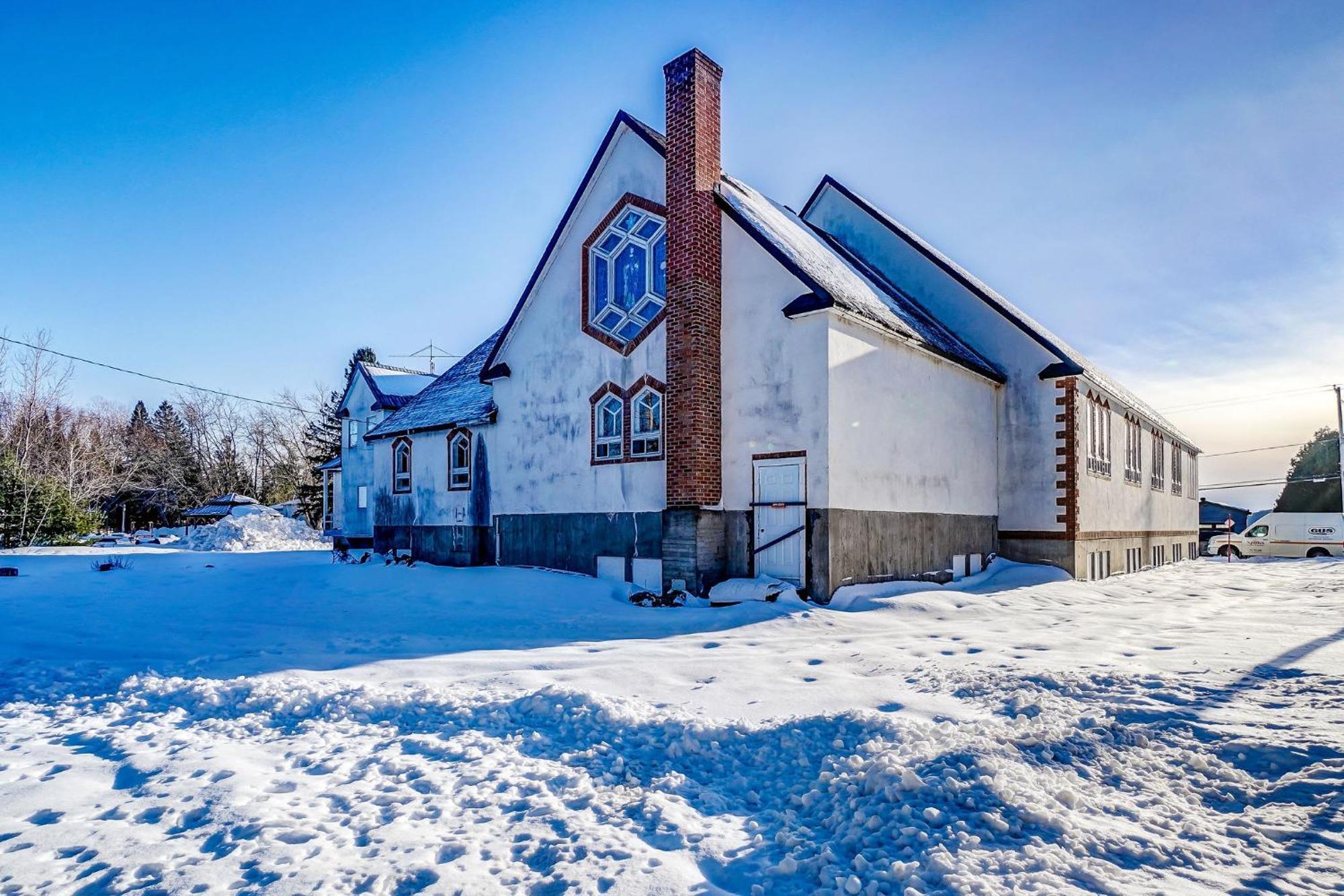 Your Cozy Cabin Retreat Saint-Remi-d'Amherst Exterior foto