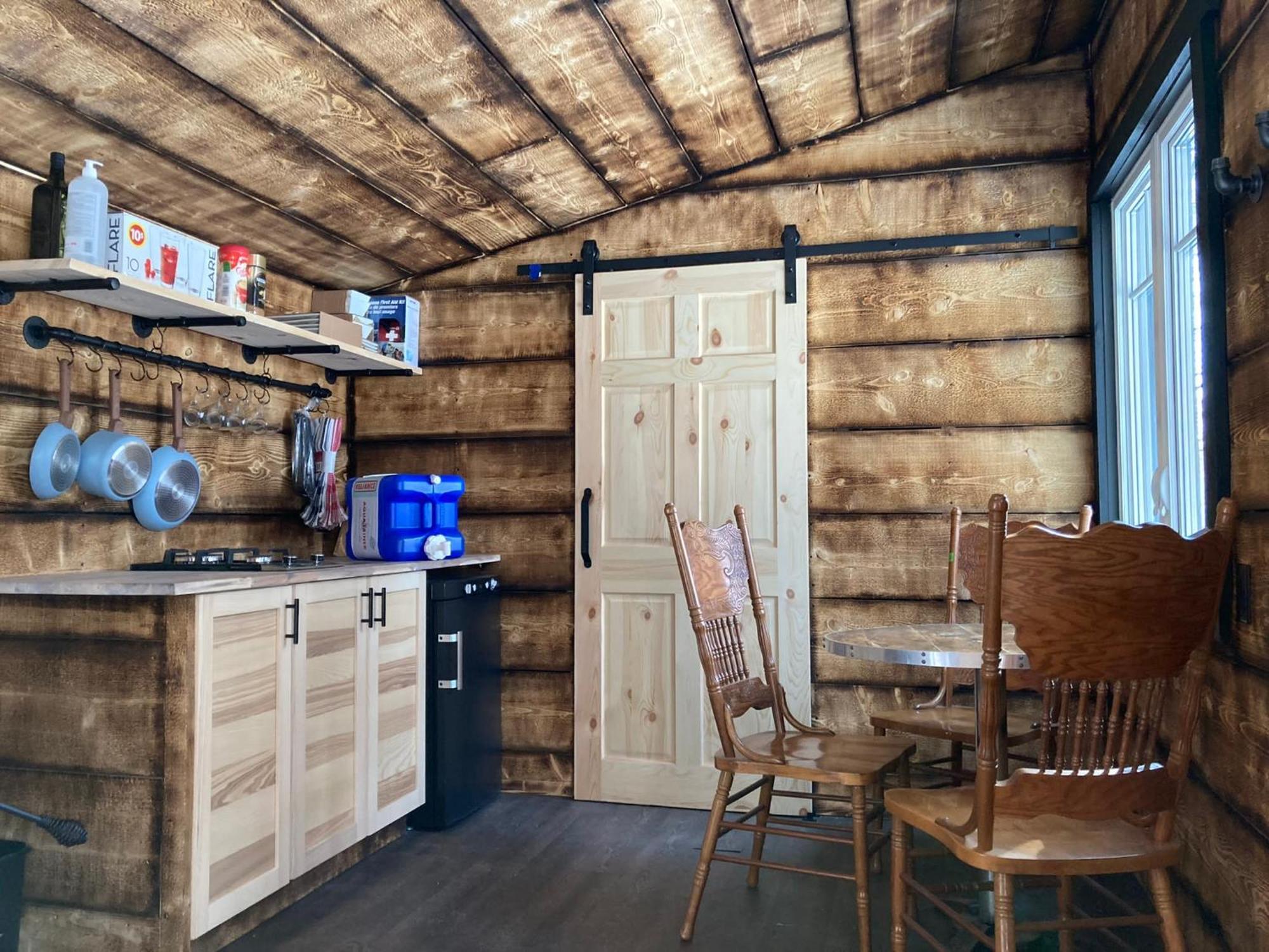Your Cozy Cabin Retreat Saint-Remi-d'Amherst Exterior foto